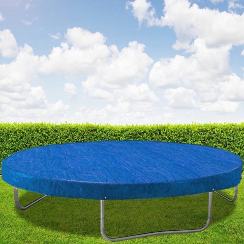 Overtrek Trampoline Blauw Ø426cm