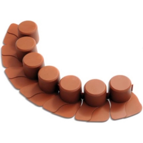 Gazonrand Terracotta 4,05m