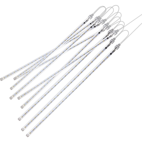 Kerstverlichting Ijsregen LED Warmwit 8,6 Meter