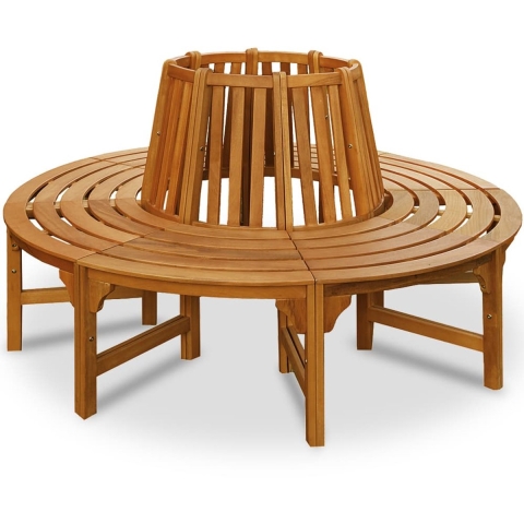 Boombank eucalyptushout FSC®-gecertificeerd Ø190cm