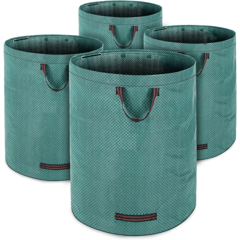 Tuinafvalzak Set van 4 x 280 Liter Groen