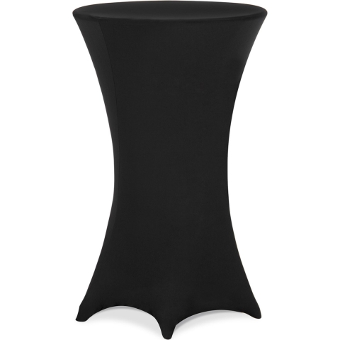 5x Bartafelhoes Ø60 cm zwart