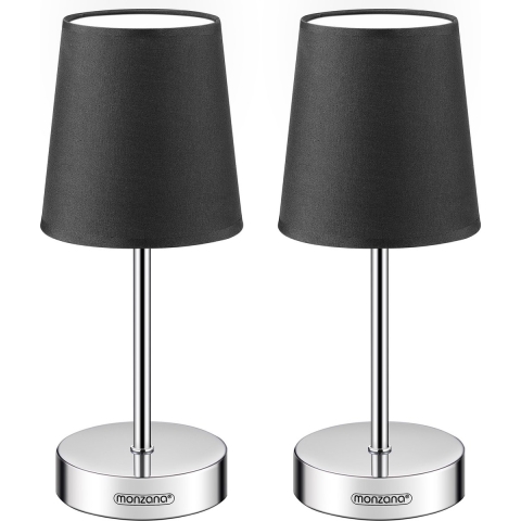 Tafellamp Lumière Set van 2 Antraciet 32x13x13cm