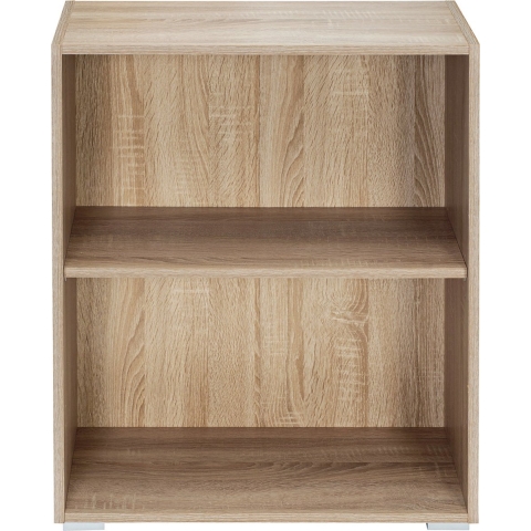 Boekenkast Vela set van 2 Eiken 2 vakken