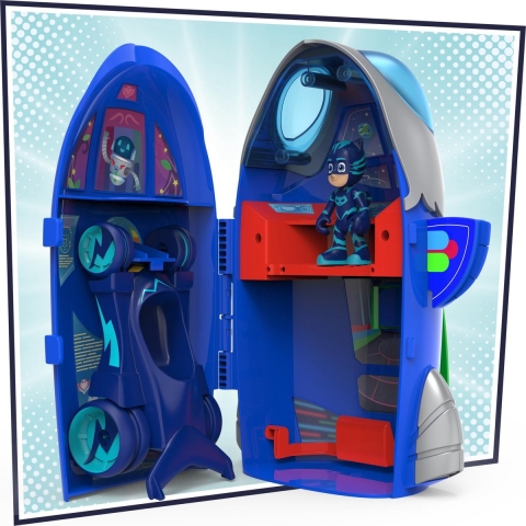 Hasbro PJ Maskers 2-in-1 Raketschip