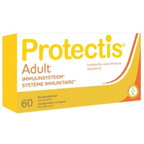 Protectis Adult Voedingssupplement Immuniteit 60 Kauwtabletten