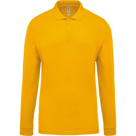 Poloshirt met lange mouwen Kariban Piqué