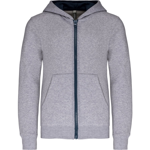 Zip-up hoodie voor kinderen Kariban