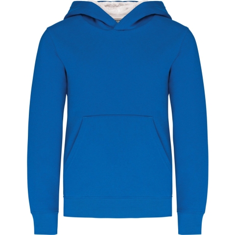 Junior Hoodie Kariban Contrastée