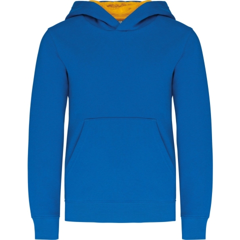 Junior Hoodie Kariban Contrastée