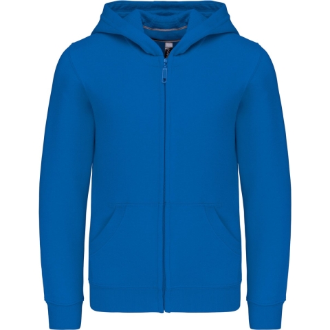 Gecombineerde hoodie voor kinderen met rits Kariban