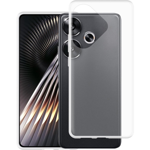 Just in Case Soft Design Xiaomi Poco F6 Back Cover Transparant