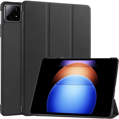 Just in Case Tri-Fold Xiaomi Pad S6 Pro Book Case Zwart