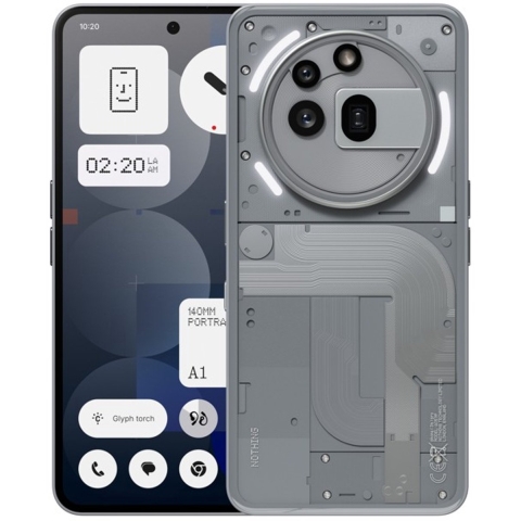 Nothing Phone (3a) Pro 256GB Grijs 5G