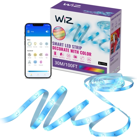 WiZ RGB Lightstrip - Gekleurd Licht - 30 meter
