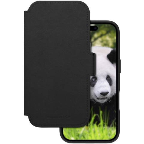 DBramante1928 Lynge iPhone 17 Book Case Leer met MagSafe Zwart