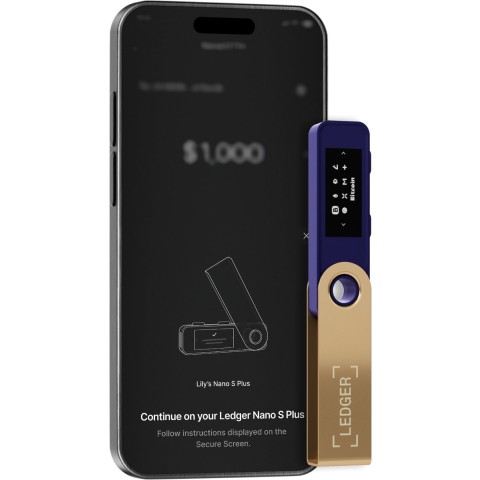 Ledger Nano S Plus Ferro Fuchsia