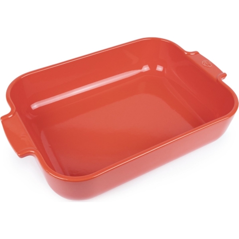 Peugeot Ovenschaal Appolia 'Rood' rechthoekig 36x22cm