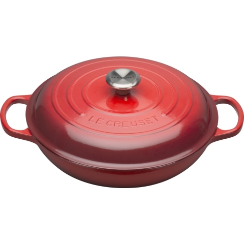 Le Creuset Campagnard Signature 'Kersenrood' ø26cm / 2.2L