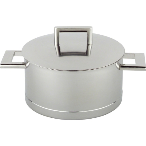 Demeyere Kookpan met dubbelwandig deksel 'John Pawson 7' Ø18cm / 2.2L