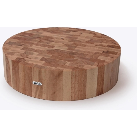 Butler Hakblok Beuk Kops Ø40x10cm