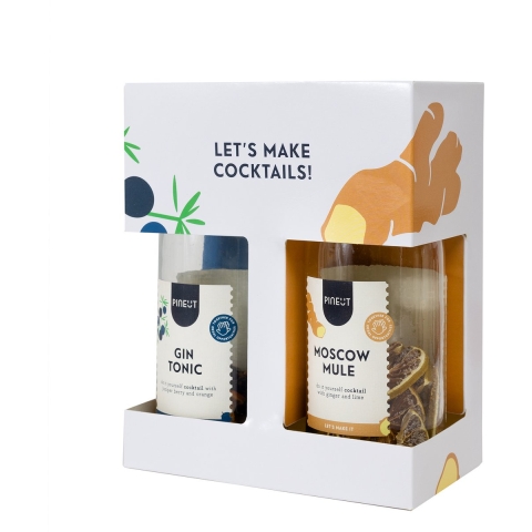 Pineut Giftpack gin tonic & moscow mule