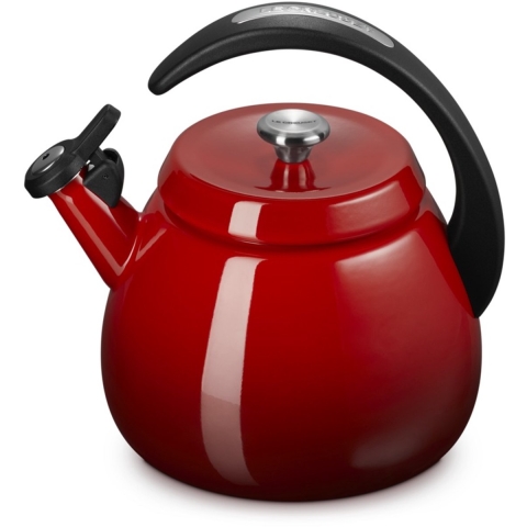 Le Creuset Fluitketel 2.1L Cloche 'Kersenrood'