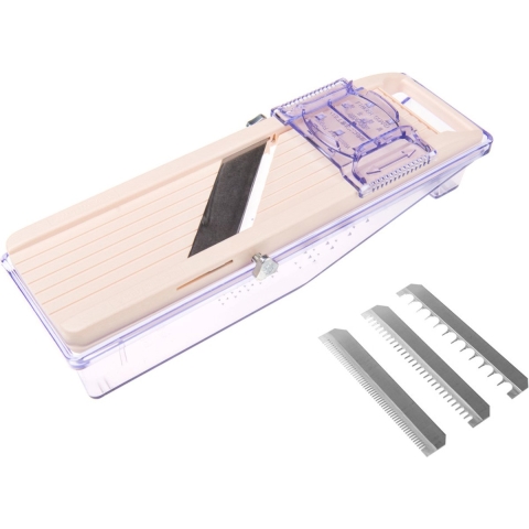 Benriner Mandoline Classic Catch 64mm met opvangbak