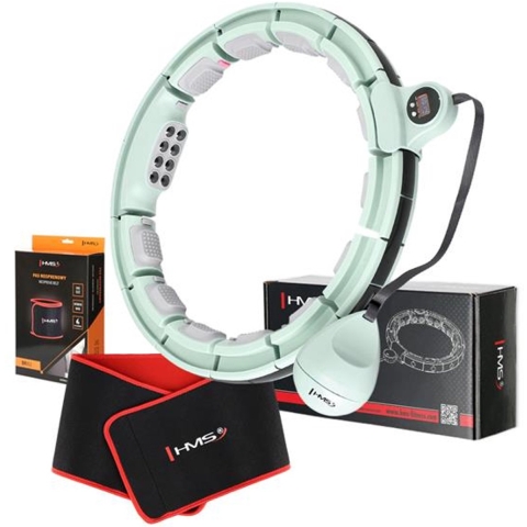 Magnetische hula hoop set met teller voor vrouwen HMS HHM13