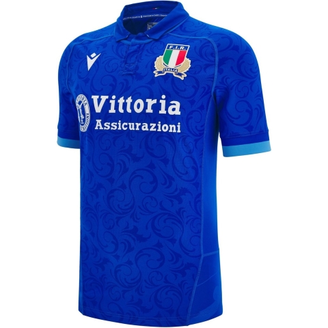 Authentiek Thuis Shirt Italië Rugby 2024/25