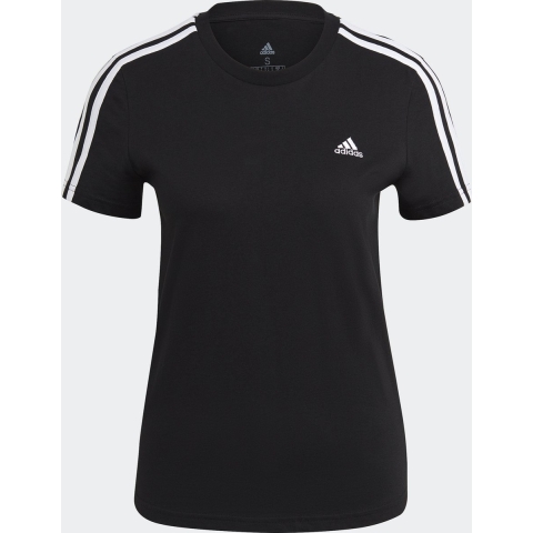 Dames-T-shirt adidas Essentials Slim 3-Bandes
