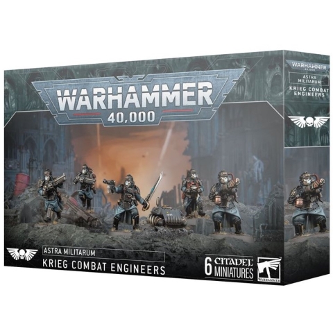 Beeldje Games Workshop Warhammer 40k - Astra Militarum Sapeurs de Krieg (x6)