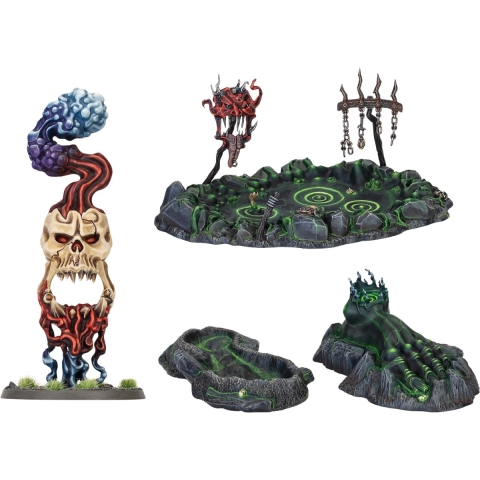 Beeldje Games Workshop Warhammer AoS - Orruk Warclans Manifestations (x4)