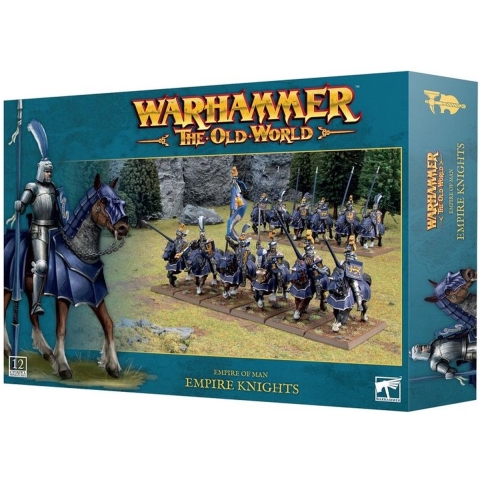 Beeldje Games Workshop Warhammer ToW - Empire de L'Homme : Chevaliers de L'Empire (x12)