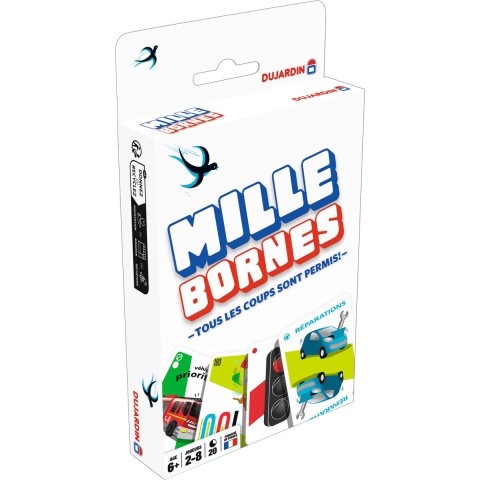 Mille Bornes pocket kaarten Dujardin