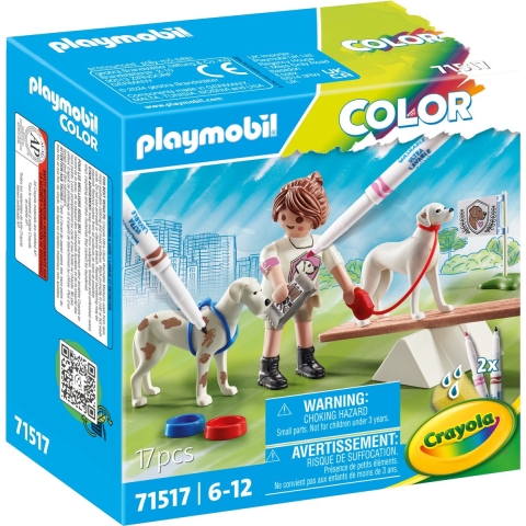 Simulatiespel educatrice met honden Playmobil