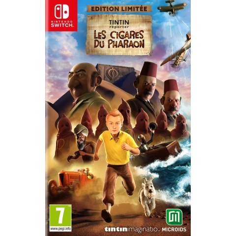 Videogames Microids Tintin Reporter - Les Cigares Du Pharaon 01 - Switch
