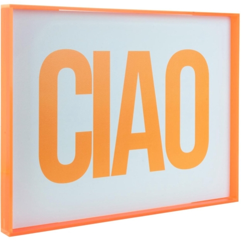 Wanddecoratie Present Time Ciao