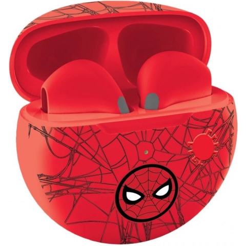 Draadloze bluetooth oordopjes met oplaadcase Lexibook Spider-Man