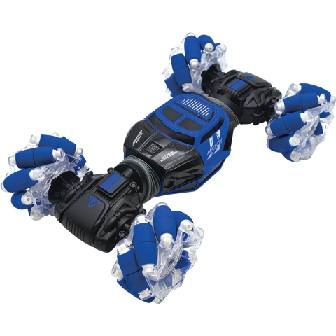 Oplaadbare licht- en geluidsafstandsbediening terreinauto met afstandsbediening en gebarenbediening armband Lexibook Extreme Crosslander®