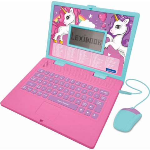 Bilingual sprekend educatieve laptop Lexibook Licorne