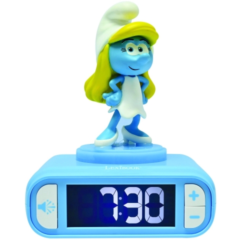 Nachtlampje met geluiden Lexibook Schtroumpfette