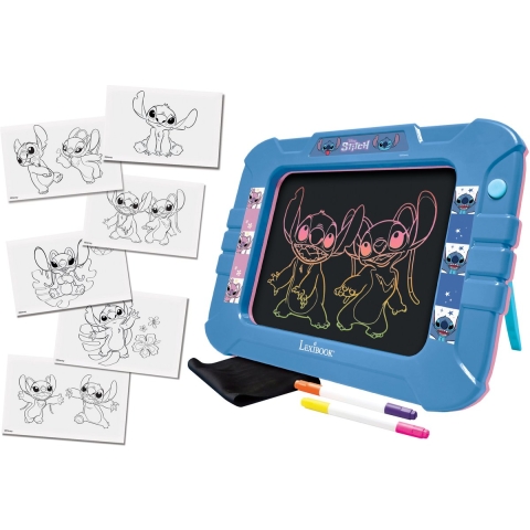 Verlichte elektronische krijtbord Lexibook Néon Stitch