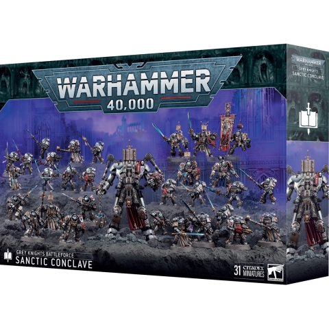 Beeldje Games Workshop Warhammer 40k - Battleforce Grey Knights Conclave Seraphique (2025)