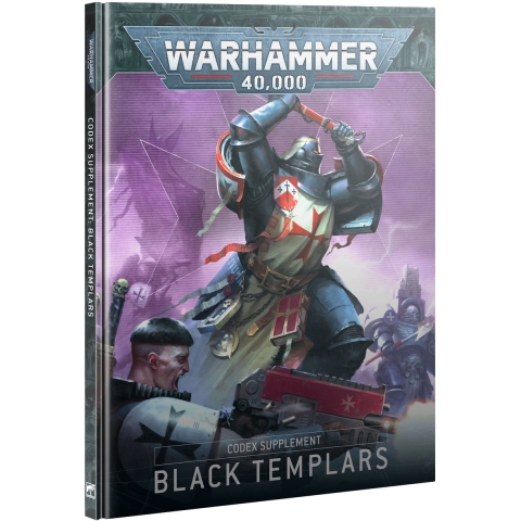 Beeldje Games Workshop Warhammer 40k - Codex Supplement V.10 Black Templars (En)