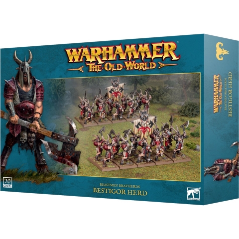 Beeldje Games Workshop Warhammer ToW - Hommes Betes Harde de Bestigor