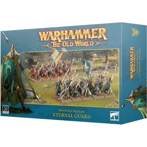 Beeldje Games Workshop Warhammer ToW - Royaumes Elfes Sylvains : Garde Eternelle