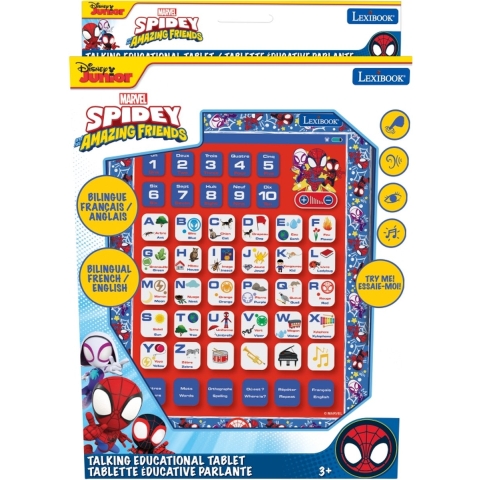 Tweetalig educatief tablet Lexibook SpiderMan