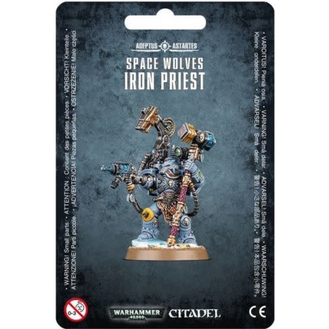10-delig beeldje Games Workshop Warhammer 40k - Space Wolves Iron Priest