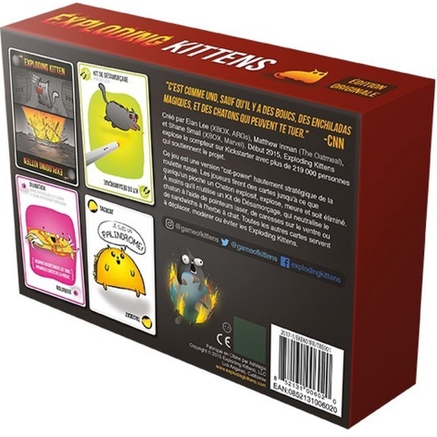 Bordspellen Exploding Kittens